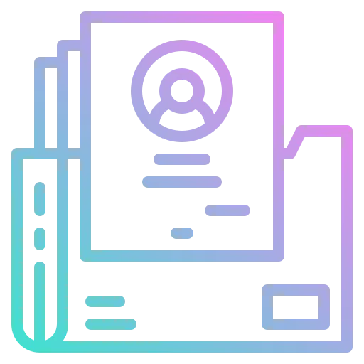Personal data icon