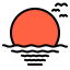 Sunset icon 64x64