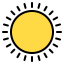 Sun icon 64x64