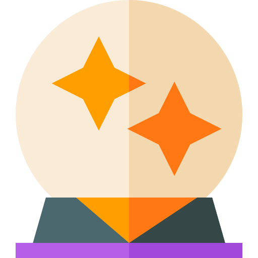 Magic ball icon