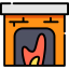 Fireplace icon 64x64