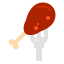 Fried chicken іконка 64x64