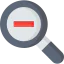 Zoom out icon 64x64