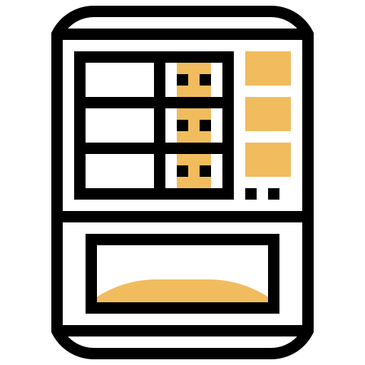 Vending machine icon