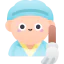 Cleaning staff Symbol 64x64