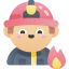 Firefighter icon 64x64