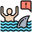 Shark icon 64x64