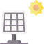 Solar energy icon 64x64