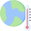 Global warming icon 64x64