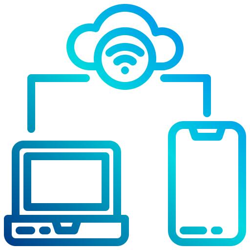 Data transfer icon