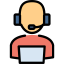 Customer support icon 64x64