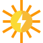 Solar energy icon 64x64