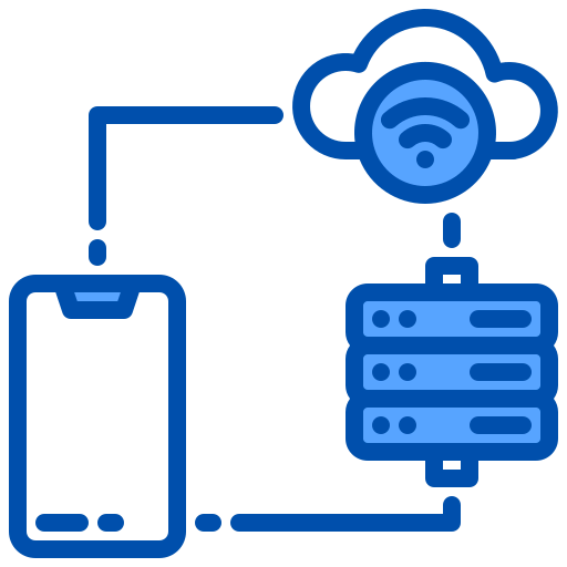 Cloud storage icon