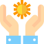 Solar energy icon 64x64