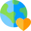 Planet earth icon 64x64