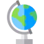 Earth globe icon 64x64
