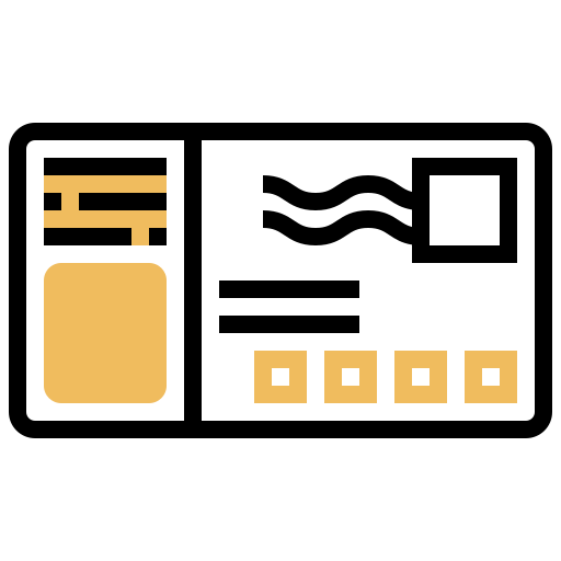Postcard icon