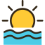 Sunset icon 64x64