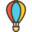 Hot air balloon icon 64x64