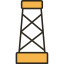 Oil tower icon 64x64