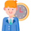Clock icon 64x64