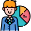 Pie chart Ikona 64x64