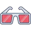 3d glasses icône 64x64