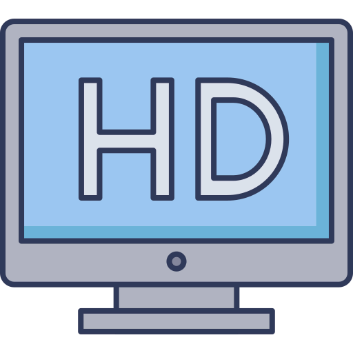 Hd screen icon