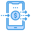 Money transfer icon 64x64