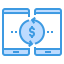 Money transfer icon 64x64