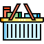Shopping basket icon 64x64