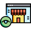 Online shopping icon 64x64