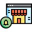 Online shopping icon 64x64