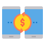 Money transfer icon 64x64