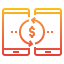 Money transfer icon 64x64