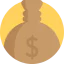 Money bag icon 64x64