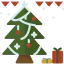Christmas tree icon 64x64