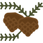 Pine cone icône 64x64