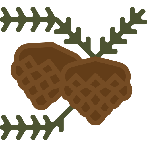 Pine cone icon