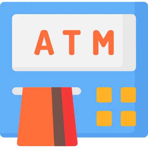 Atm machine icon