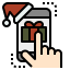 Christmas present biểu tượng 64x64
