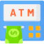 Atm machine biểu tượng 64x64