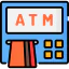 Atm machine biểu tượng 64x64