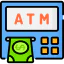 Atm machine biểu tượng 64x64