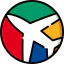 Danish air transport icon 64x64