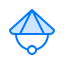 Bamboo hat icon 64x64
