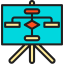 Flow chart biểu tượng 64x64