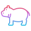 Hippopotamus icon 64x64