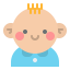 Baby boy icon 64x64