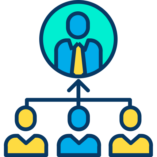 Hierarchy structure icon